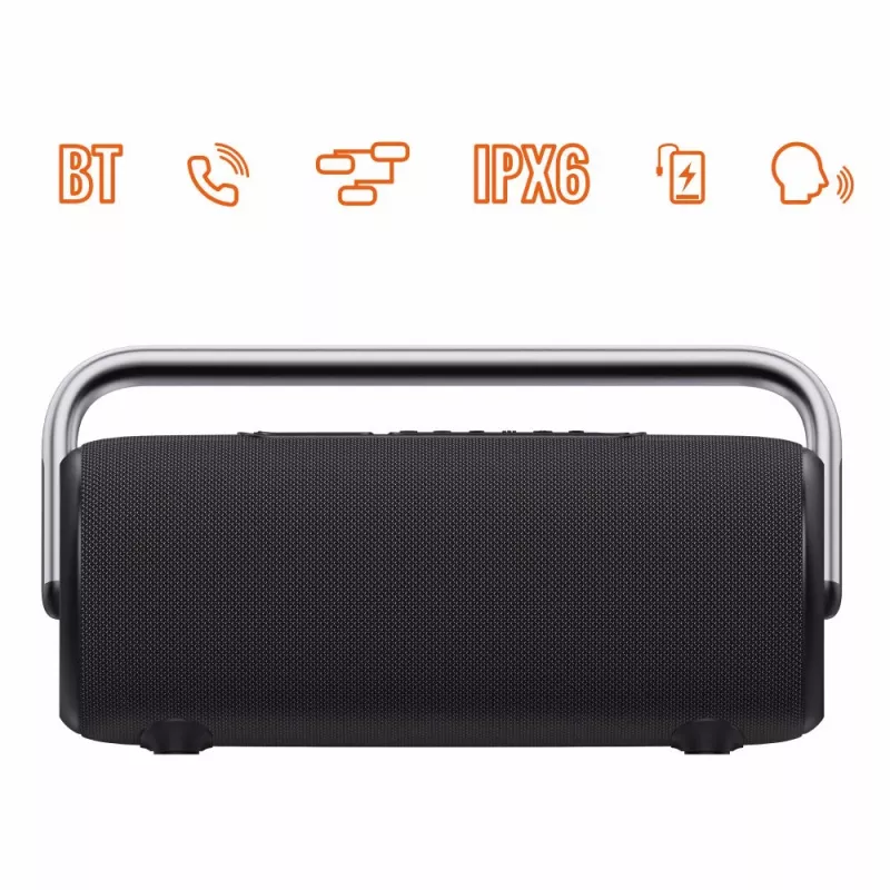 Altavoz portátil Manta SPK530-BK, negro
