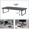 Soporte de monitor Gembird MS-TABLE-03 / pie de escritorio negro