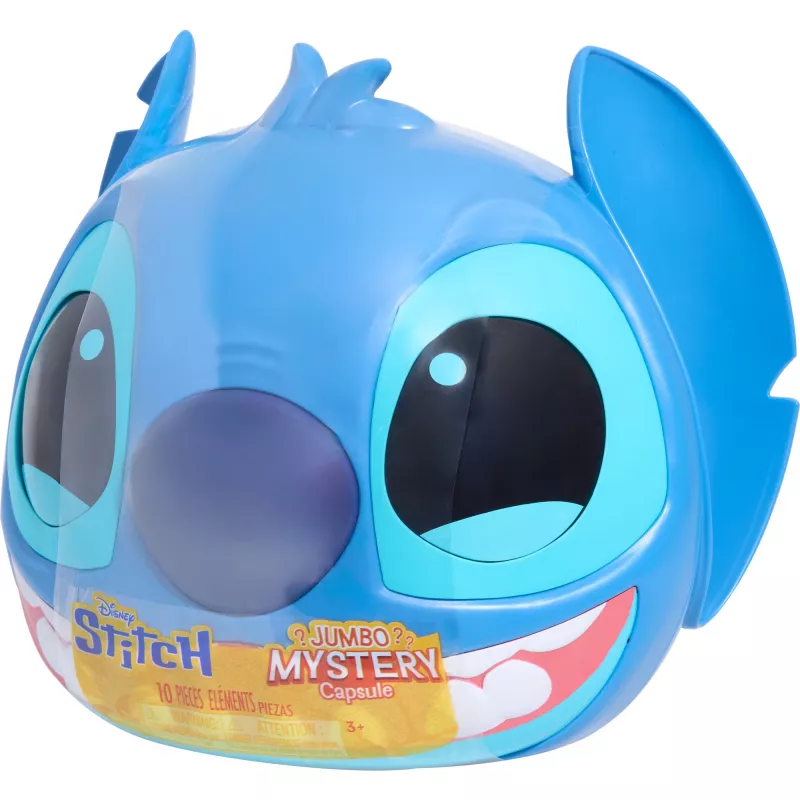 Disney Stitch Jumbo Mystery Capsule, figura de juguete