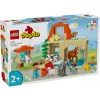 Juguete de construcción LEGO DUPLO cuidado de animales de granja set 10416 — 74 piezas, 2 minifiguras, edad 2+