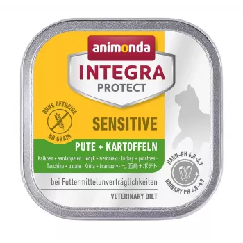ANIMONDA Integra Protect pavo con patatas - comida húmeda para gatos - 100g