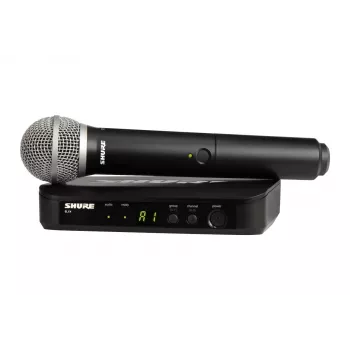 Shure BLX24E/PG58-H8E - sistema inalámbrico de voz con micrófono PG58