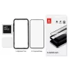 Protector de pantalla de cristal templado Crong 9H Full Glue para iPhone 16/15