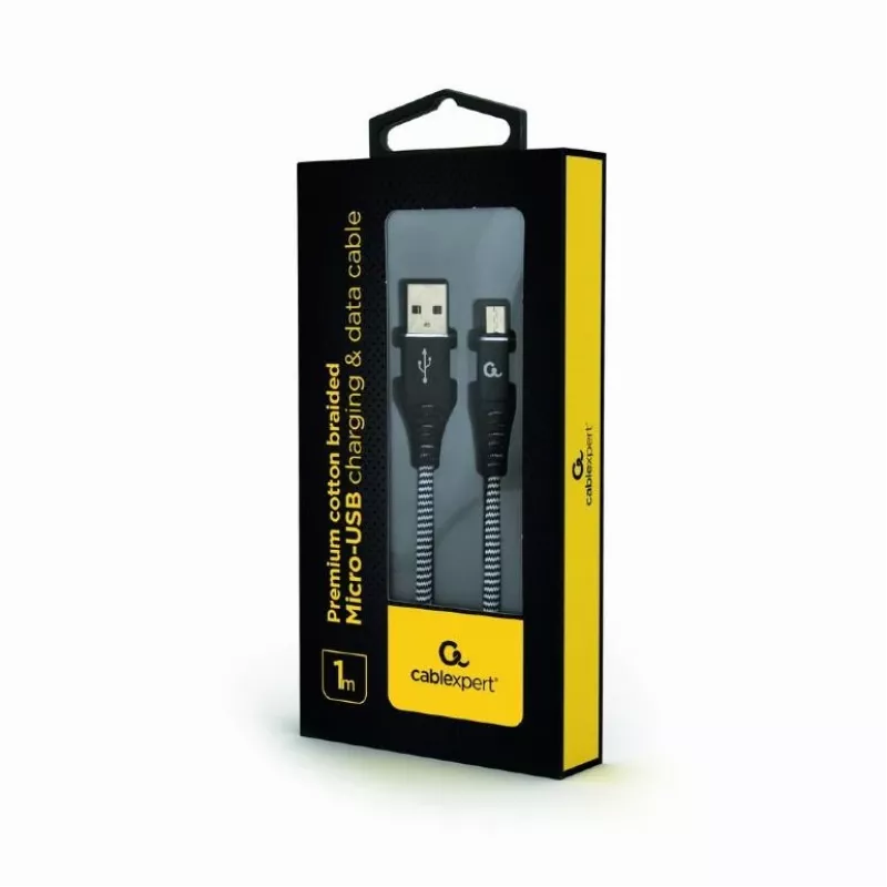 Cable USB Gembird CC-USB2B-AMMBM-1M-BW