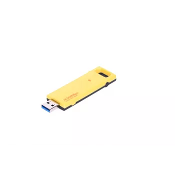 Adaptador USB inalámbrico Extralink U1200AC AC1200 Dual-Band, amarillo plástico