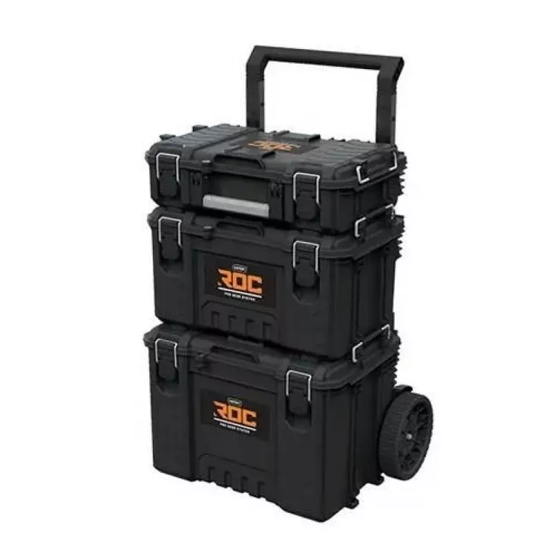 Set de 3 cajas de herramientas Roc Pro Gear 2,0 Keter