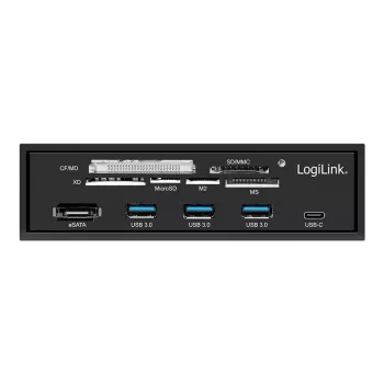 Lector de tarjetas LogiLink UA0341 SATA interno negro