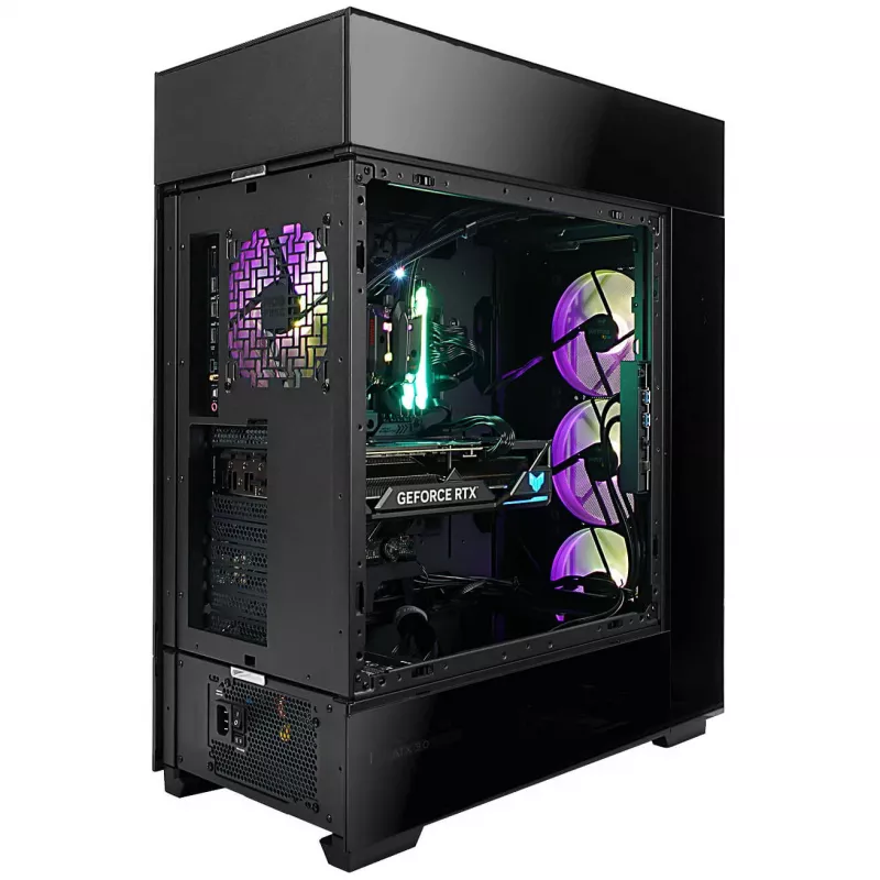 InWin Modfree Deluxe Big-Tower Cristal templado - negro