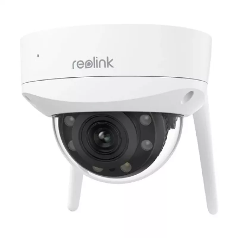 Reolink | Cámara antivandálica 4K Ultra HD IK10 | W437 | Dome | 8 MP | 2,7-13,5 mm | IP67 | H.265 | Micro SD, máx. 256 GB