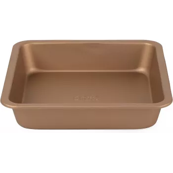 Sartén cuadrada Russell Hobbs RH02148GEU7 22 cm dorada, sartén antiadherente