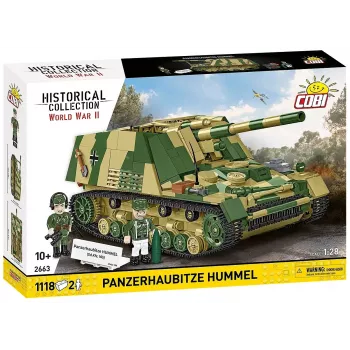 Set de construcción Cobi Panzerhaubitze Hummel 1118 piezas maqueta