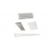 Caja distribuidora de fibra óptica Extralink Edith 16 hilos gris ABS