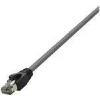 LogiLink CQ8092S Cable de red RJ45, cable de red CAT 8.1 S/FTP 10,00 m gris claro libre de halógenos 1 ud.