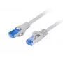 Cable Ethernet LANBERG Cat6a S/FTP PCF6A-10CC-1000-S, 10 m, gris, CCA, 500 MHz, RJ-45