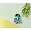 Funda protectora iKins para Apple iPhone 12 / 12 Pro — azul cielo