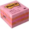 3M Post-it Notes Notas adhesivas mini cubo 51 x 51 mm rosa 2051-P