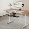 Soporte de teclado bajo mesa Maclean, regulable, máx. 5 kg, negro, MC-156 B
