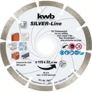 kwb 796170 Disco de corte diamantado diámetro 115 mm 1 ud. (796170)