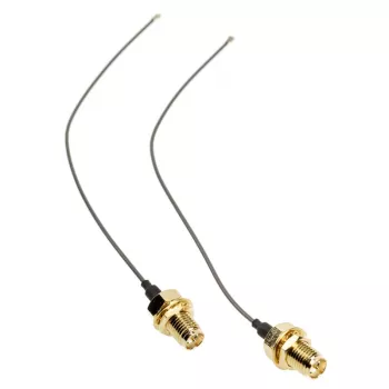 Cable de señal Akasa A-ATC01-150GR 0,15 m negro, dorado