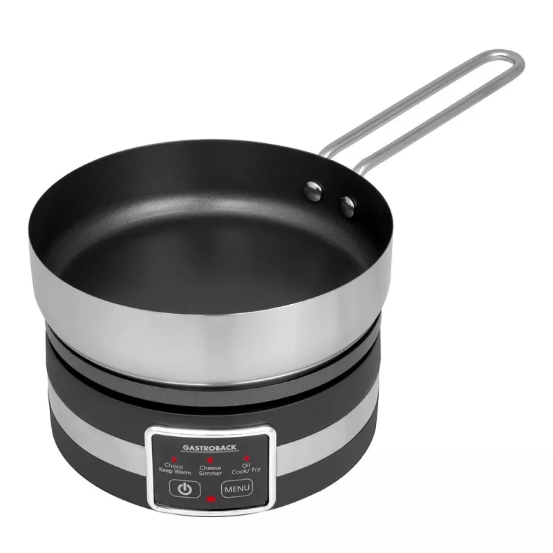 Fondue eléctrica Gastroback 42568 1,8 l 8 personas negro acero inoxidable