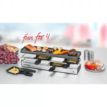 Parrilla Rommelsbacher RC 800 negra