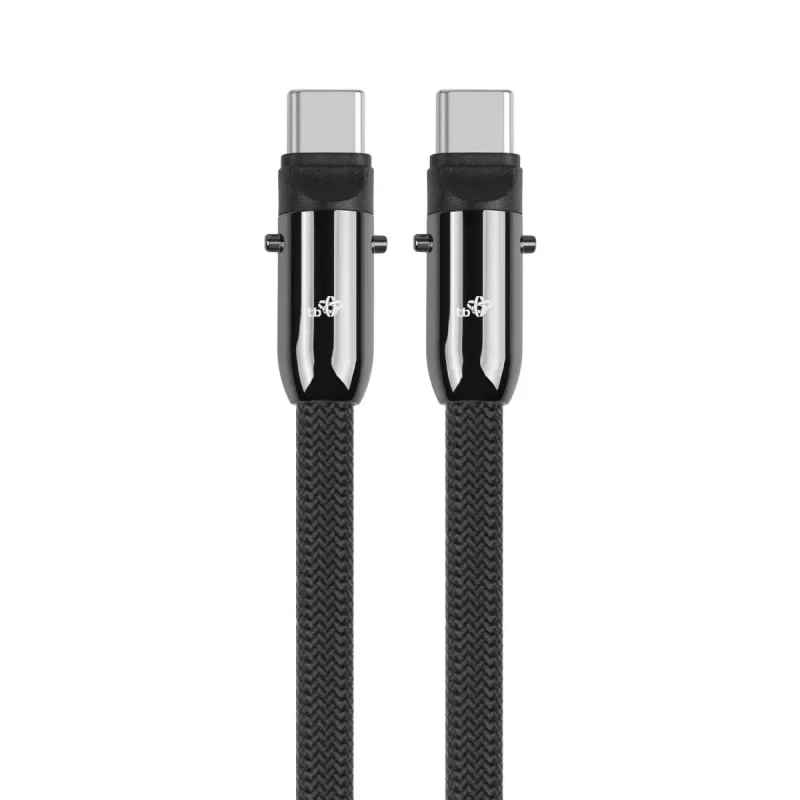 Cable USB-C TB AKTBXKUCCSMY12B 1,2 m, negro, USB-C a USB-C