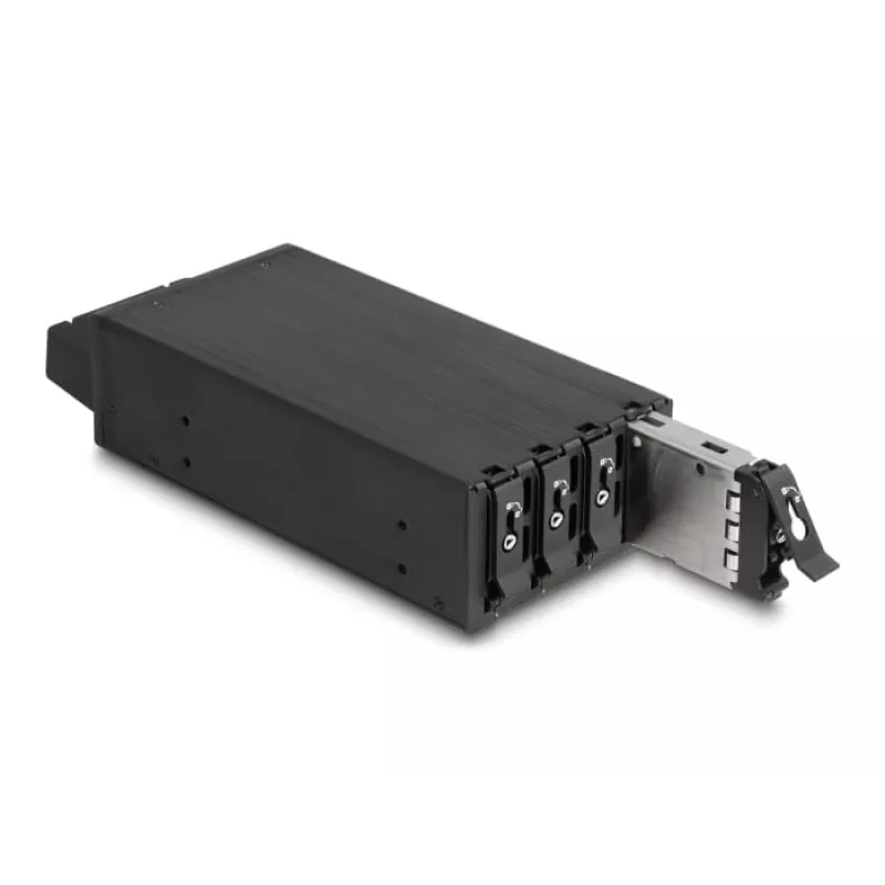 Bahía para HDD DeLOCK 47126 compatible con rack metal 72 mm de ancho