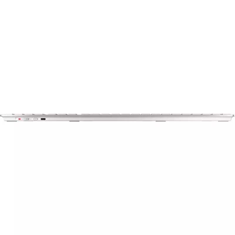 CHERRY DW 9100 SLIM teclado ratón incluido universal RF inalámbrico + Bluetooth QWERTZ alemán plateado