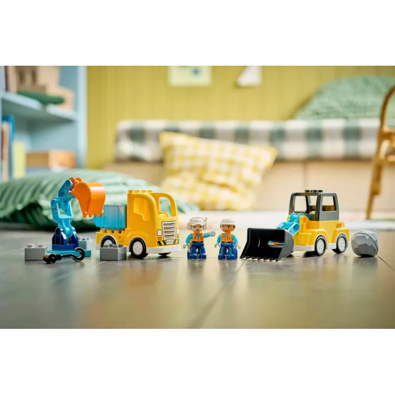 LEGO DUPLO 10475 3 en 1 Vehículos de obra