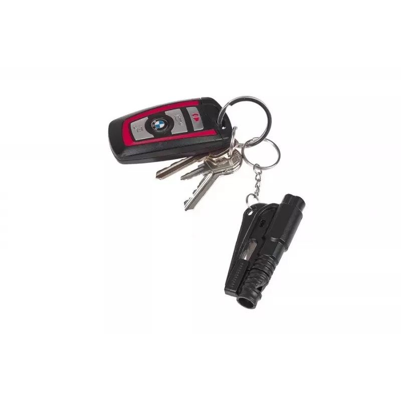 GUARD LifeGuard YC-004-BL herramienta de emergencia, silbato, cuchillo para cinturones, rompecristales