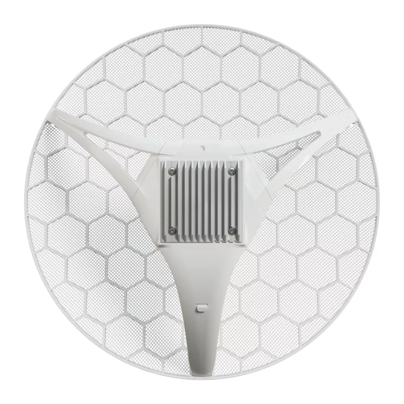 Módem de telefonía móvil MikroTik LHG LTE6 Kit 4G PoE Outdoor, 1x Gigabit Ethernet, bandas 700/850-MHz, CPU 0,8 GHz, 256 MB RAM