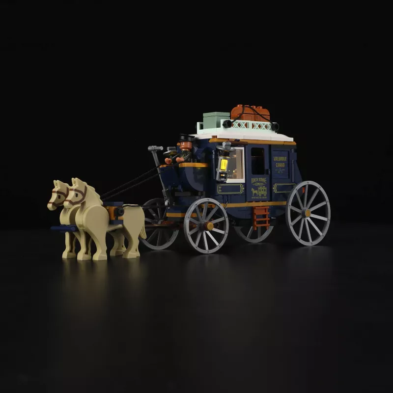 Treasure Stagecoach, juguete de construcción