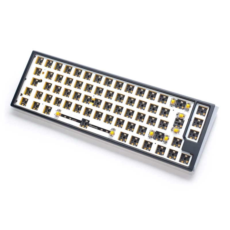 Teclado Ducky One 3 Hot-Swap Barebone SF gaming USB inglés estadounidense negro