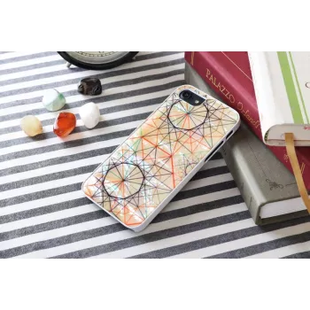 Funda protectora iKins para Apple iPhone 8/7 — artist blanco