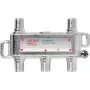 axing SVE04001 - divisor de cable - 75 Ohm - 5 - 2400 MHz - plata - 1x F-Type - 4x F-Type