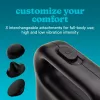 Pistola de masaje vibratoria portátil HoMedics HHP-120BK – masajeador de percusión compacto recargable