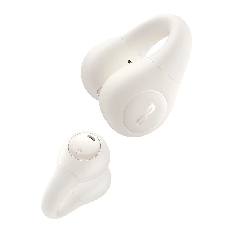 Headset Baseus Bass 15 Clip Open-Ear True Wireless Stereo (TWS) in-ear llamadas/música Bluetooth blanco