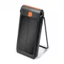 Logilink - Batería externa solar - Linterna - Li-Pol - 10000 mAh - 18 vatios - 3 A - PD 2.0, QC 3.0, Ultra Fast Charge - 2 puertos de salida (USB Type-A, USB-C de 24 pines) - con cable: USB (PA027