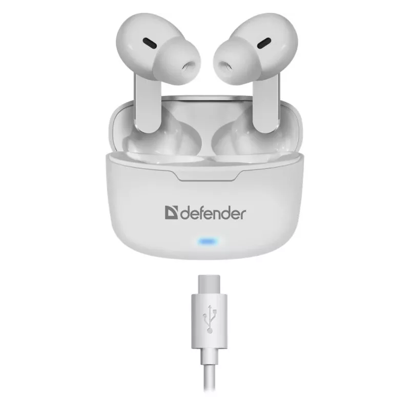 Auriculares Bluetooth Defender TWINS 903, blancos