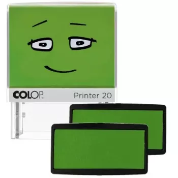 Almohadilla para sellos Colop 164851 verde