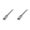 Cable de red Digitus CAT 5e SF/UTP cable de red RJ-45 Cat5e 10m gris