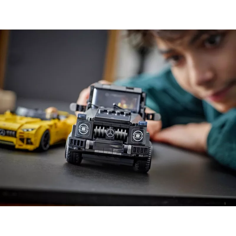 LEGO Speed Champions Mercedes-AMG G 63 y Mercedes-AMG SL 63 76924, Multi