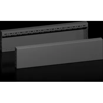 Embellecedor Rittal VX 8660.033 Negro Acero 600 mm de profundidad 100 mm de altura