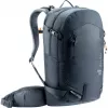 Mochila DEUTER Freerider Pro 34+ — mochila técnica de esquí de travesía freeride, 34 L, negra, portacasco, cinturón lumbar