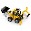 Set de construcción LEGO Technic Backhoe Loader 42197 — dirección articulada, cargador funcional, 104 piezas, edad recomendada 7+