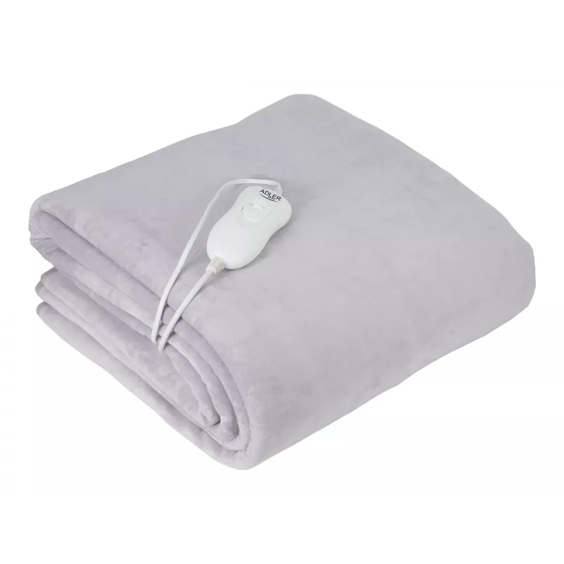 Manta eléctrica Adler AD 7425 60 W gris poliéster