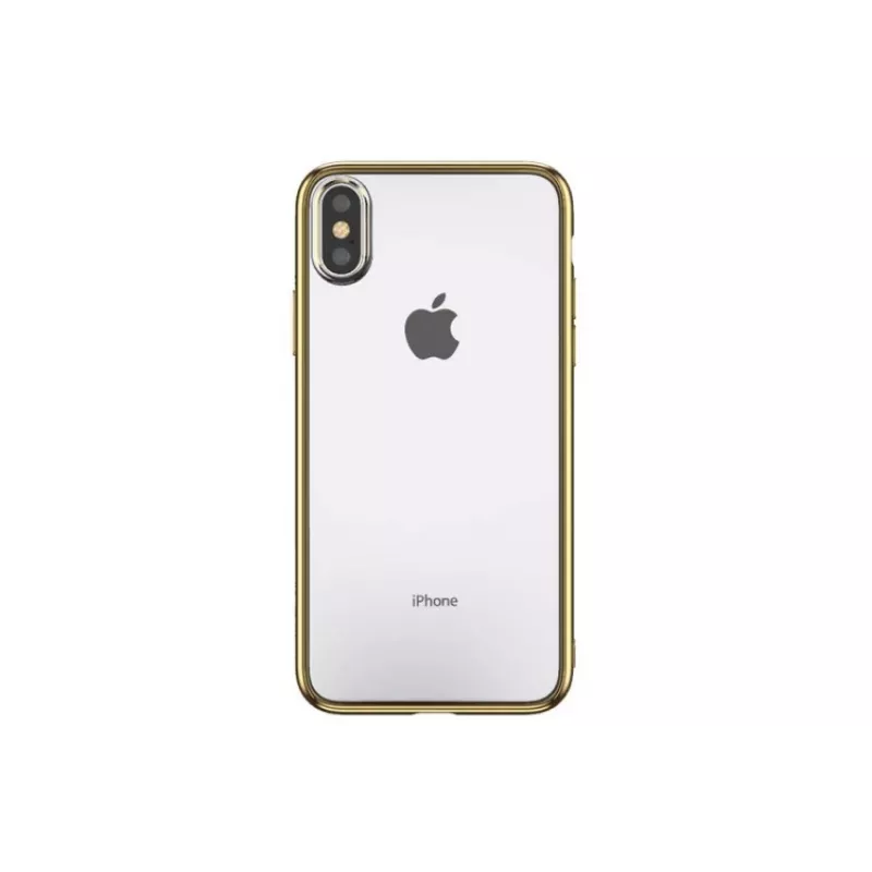 Funda blanda Devia para iPhone XS/X (5,8 pulgadas) TPU, oro