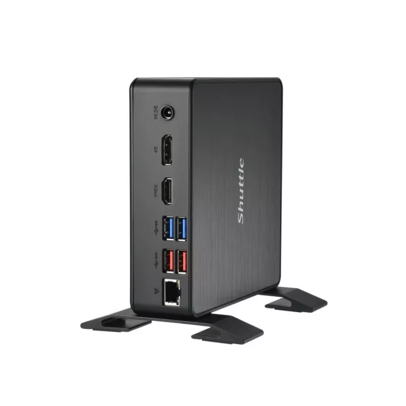 Shuttle XPC Nano PC NC40U5, Intel Core i5-1235U, 1x HDMI, 1x DP, 1x USB-C/DP, 6x USB3.2, 1x bahía de 2,5