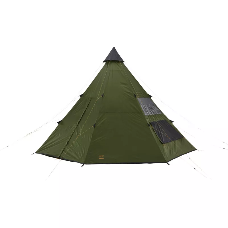 Tienda de campaña Grand Canyon negro FALLS 8 8P oliva — tienda de camping para 8 personas