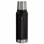 Botella térmica STANLEY Legendary Classic 0,94 L, negra, doble pared con aislamiento al vacío